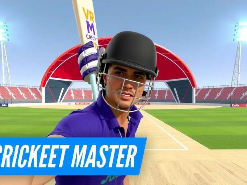 VR Cricket Master in Action VR Cricket Master Gameplay